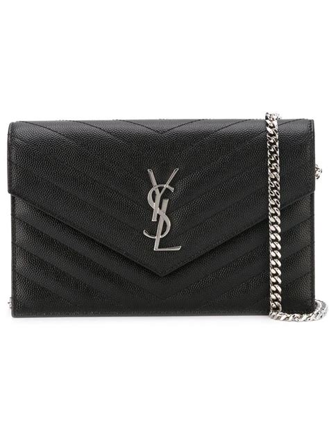 ysl mini envelope wallet|YSL monogram quilted wallet.